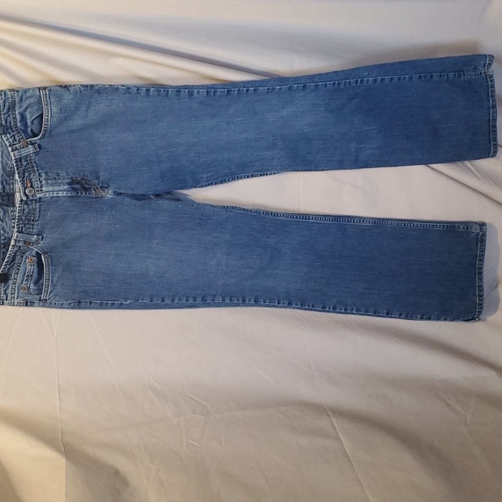 Lucky Brand Dungarees Wonder Jeans SZ 14 - Picture 1 of 8